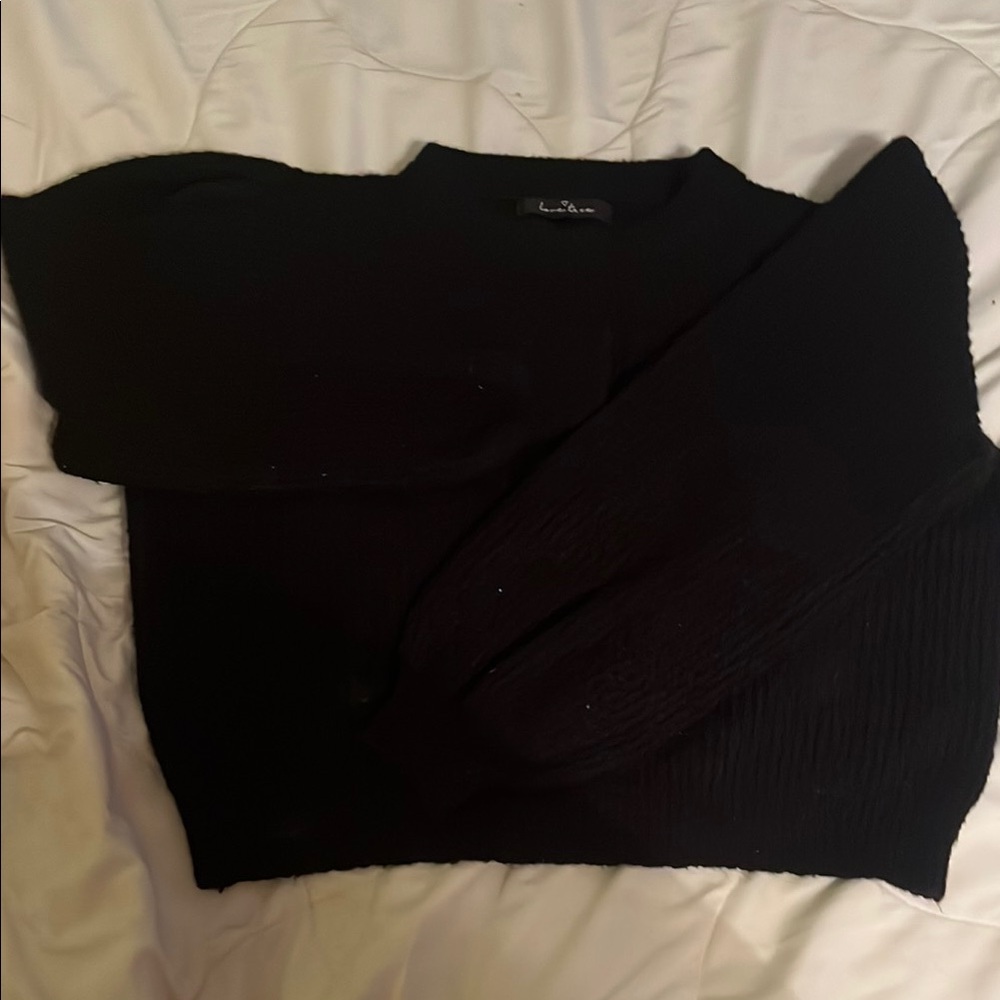 Black Knit Sweater